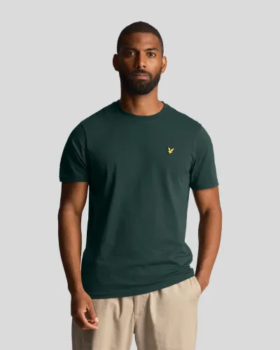 PLAIN T-SHIRT W486 Dark Green 